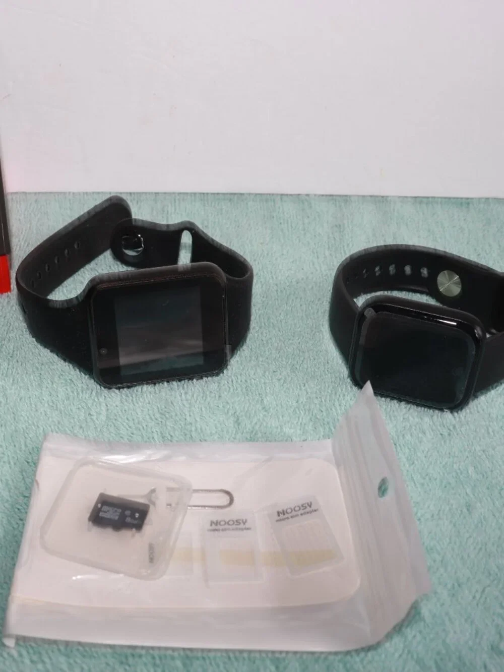 Lot Of 3 Large Face Untested Smart Watches